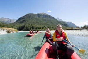 Dart River Canoe and Jet Boat Experience from Queenstown - Where the fun changes: switching from jet boat to funyak