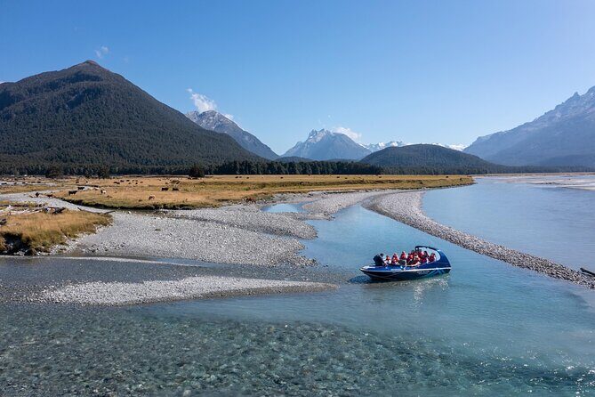 Dart River Jet Boat and Wilderness Experience - Stops that matter: Glenorchy, the park area, and the return road