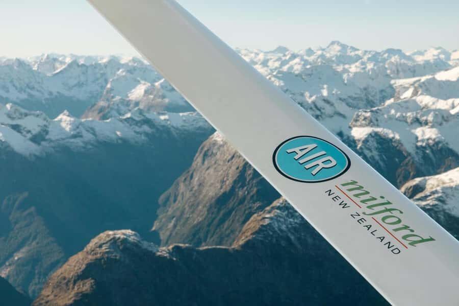 From Queenstown: Milford Sound Flight and Cruise with Lunch - Queenstown to Milford by small Cessna: the view setup that matters