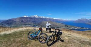 Guided Mountain E-bike Tour - Ride to the Sky - Meeting in Frankton and getting your setup right