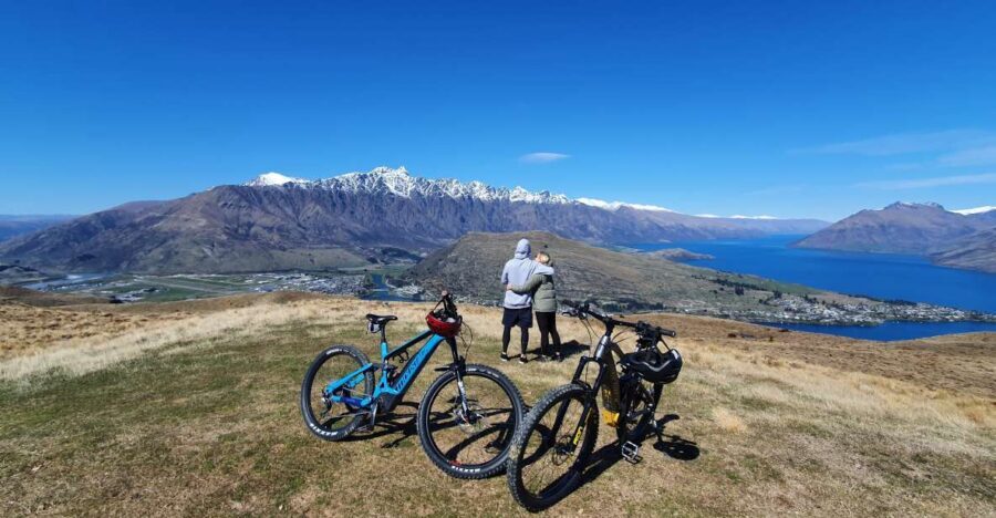 Guided Mountain E-bike Tour - Ride to the Sky - Meeting in Frankton and getting your setup right