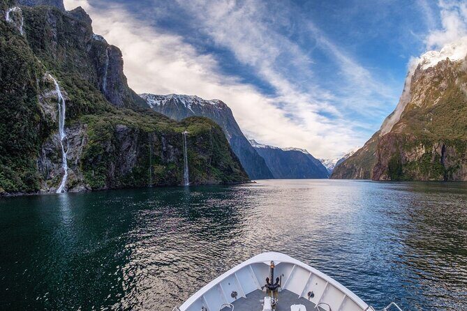 Milford Sound Coach & Cruise ex Te Anau Stunning Views with Lunch - Weather reality in Fiordland: dress for wind and rain