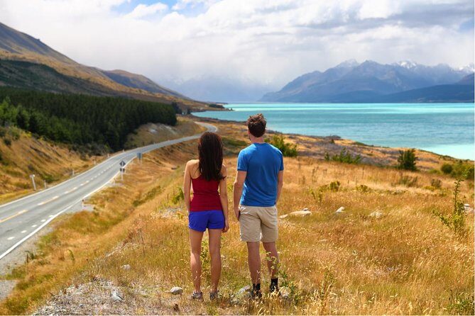 Mount Cook Day Tour from Queenstown - Lake Pukaki stop and the drive through Mackenzie Basin country