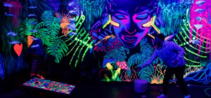 Queenstown: Indoor Putt 'n' Glow Mini Golf - 9 holes, 8 minigames, and local art that adds personality