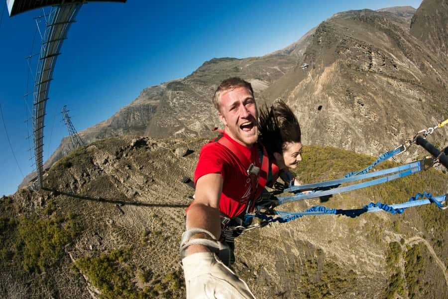 Queenstown: Nevis Bungy & Swing Combo - Nevis Bungy 134m: Cable car ride, the pod, then the freefall
