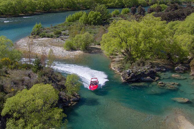 Siberia Experience:Fly-Hike-Jetboat:Wilderness Adventure:Wanaka - The Jet Boat Finale: Speed, Water, and the Wilkin River Valley