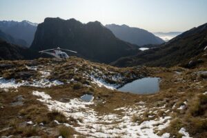 Taste of Fiordland // Helicopter Scenic Flight from Te Anau - Lake Manapouri comes first: the view that sets the tone