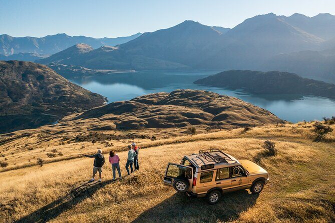 Wanaka 4x4 Explorer The Ultimate Lake and Mountain Adventure - Lake Wanaka by boat: Stevenson’s Arm and the Mt Burke angle