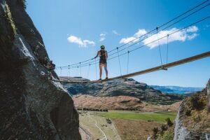 Wildwire Wanaka- Level 2 (4 Hours) - Level 2 Via Ferrata: What the Climb Feels Like